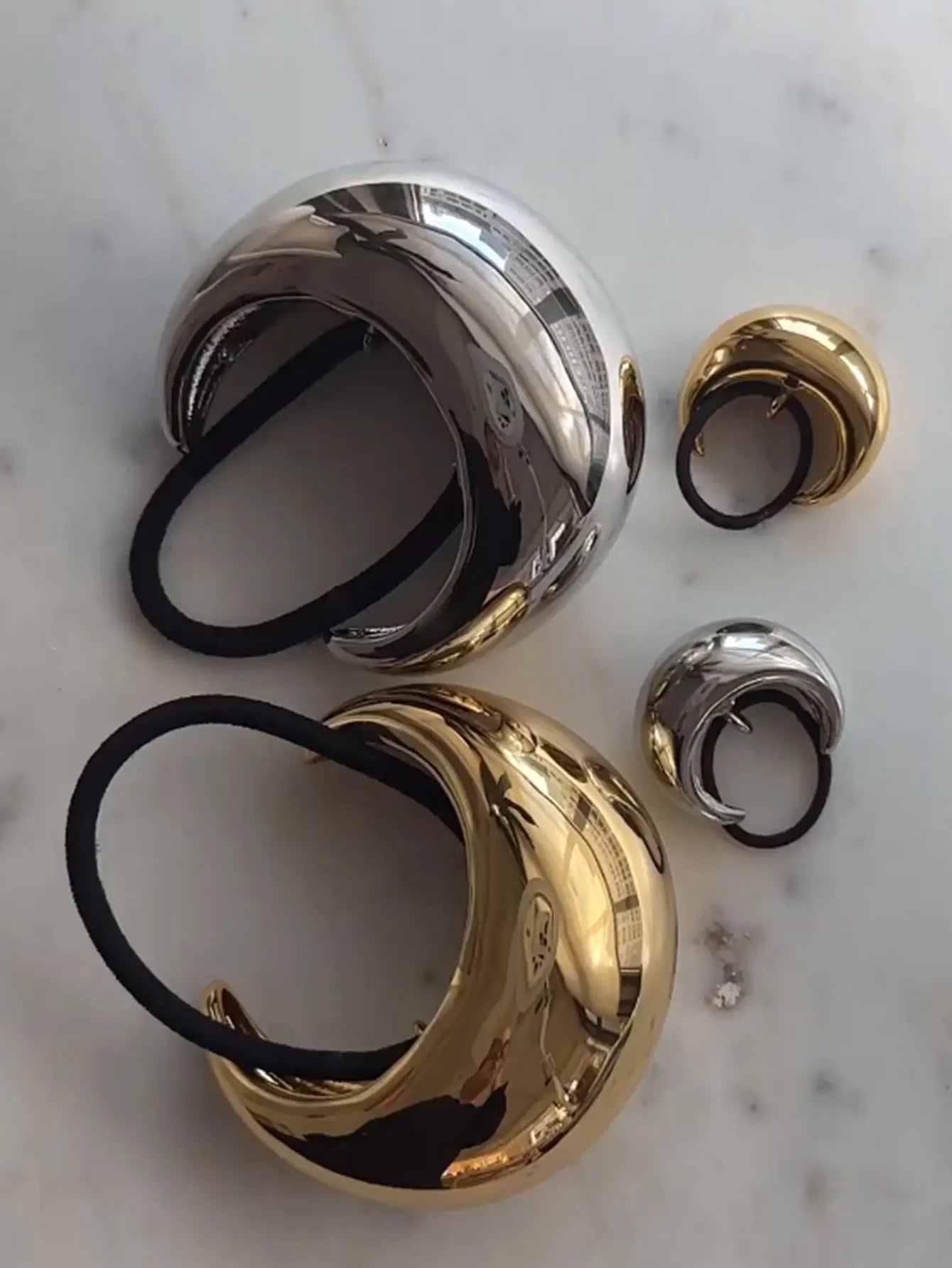 Mini Dome Hair Cuff