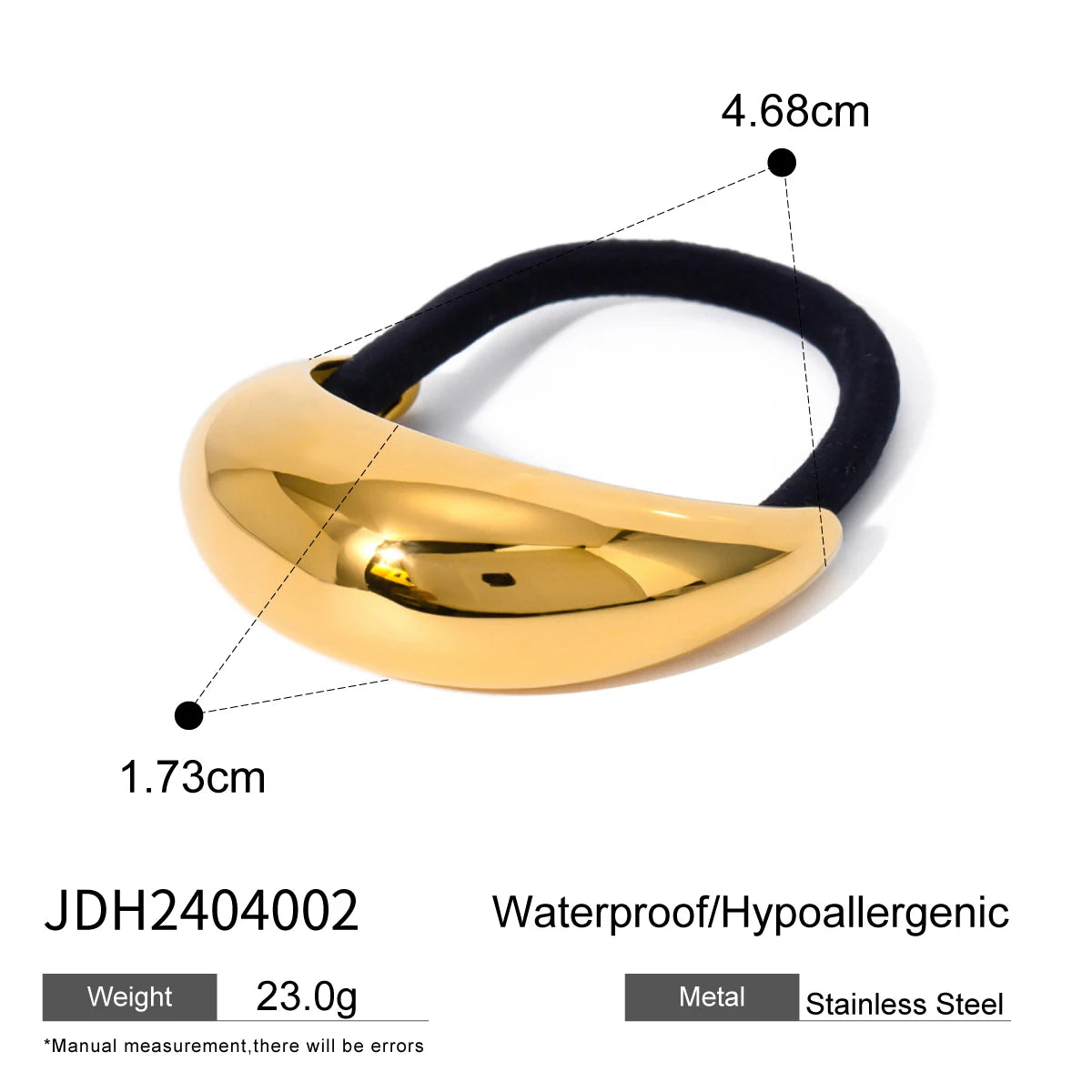 Mini Dome Hair Cuff