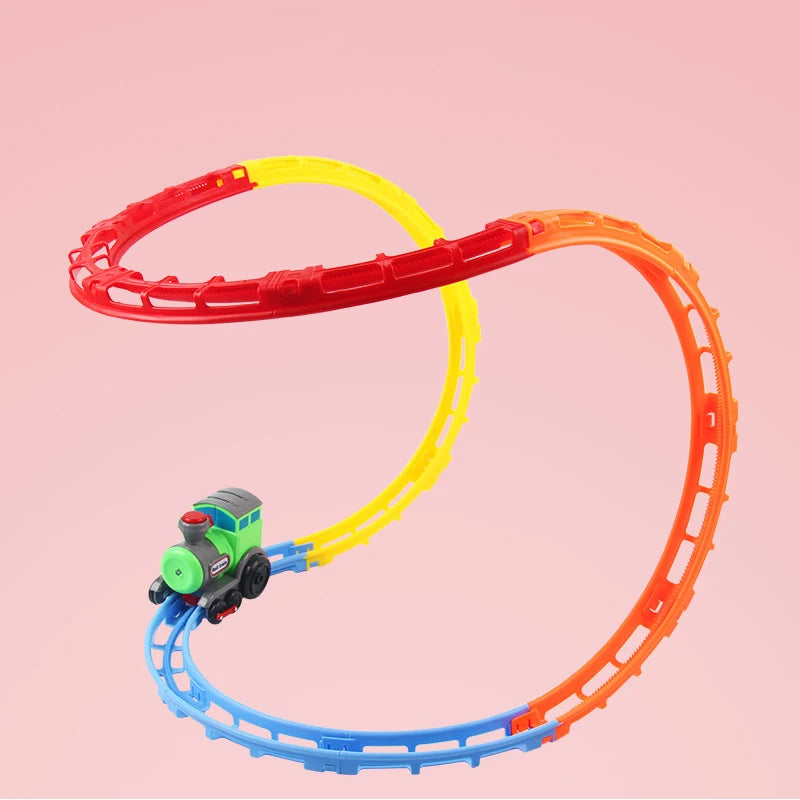 Creative Rolling Rail Train