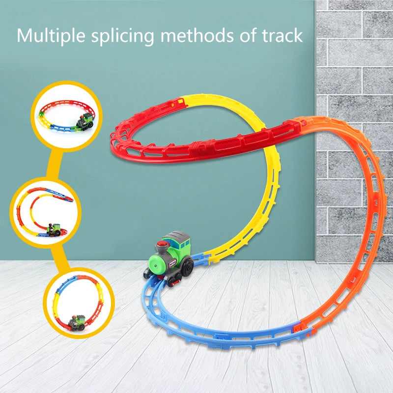 Creative Rolling Rail Train