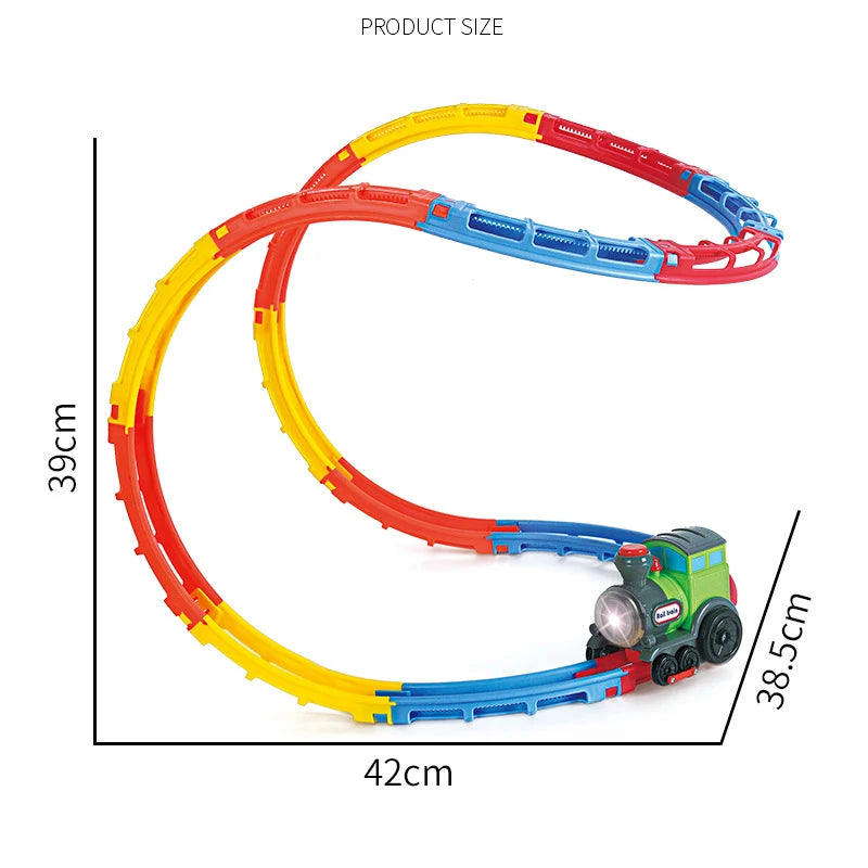 Creative Rolling Rail Train
