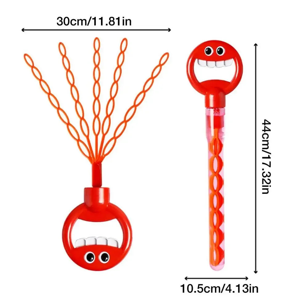 32 Holes Smiley Face Party Bubble Wand