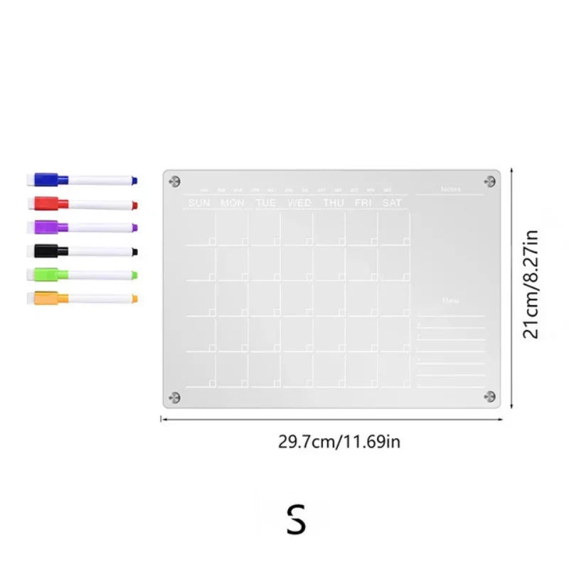 Fridge Magnet Weekly/Monthly Planner