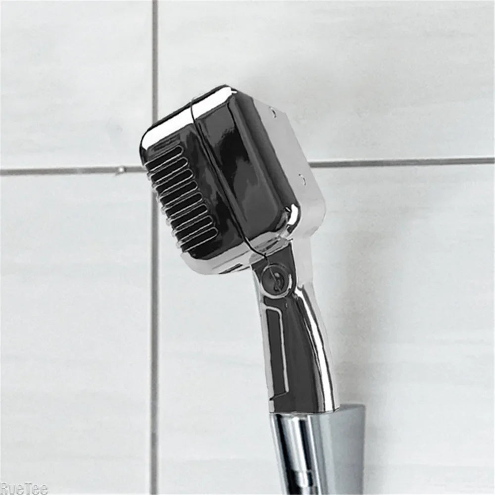 Microphone-Shaped Shower Head