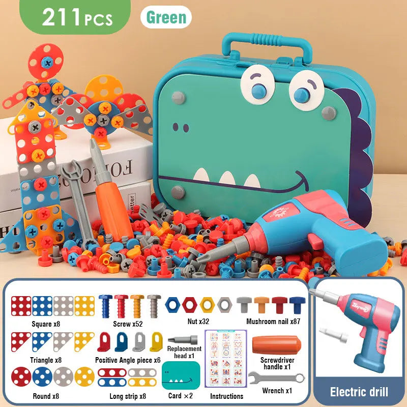 Electric Drill Toys Set