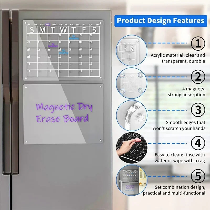 Fridge Magnet Weekly/Monthly Planner