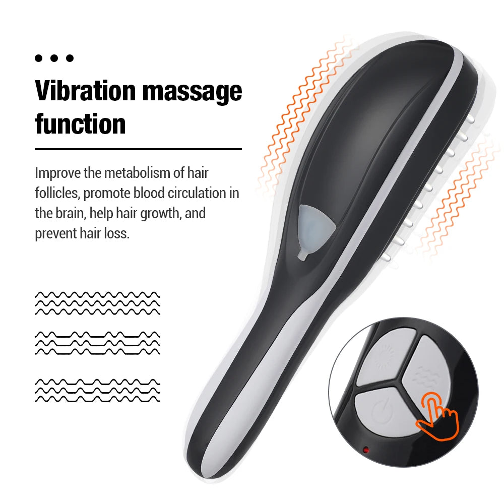 Light Therapy Atomizing Hair Growth Brush