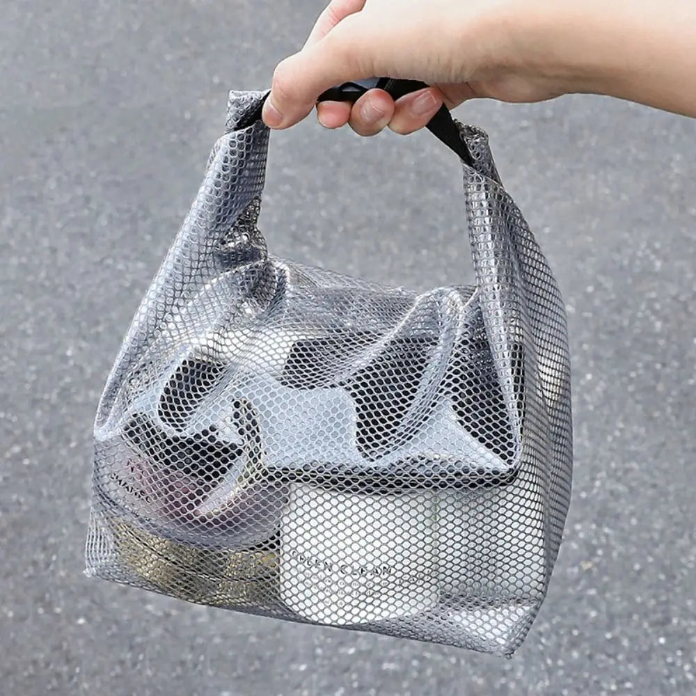 Waterproof shower tote bag