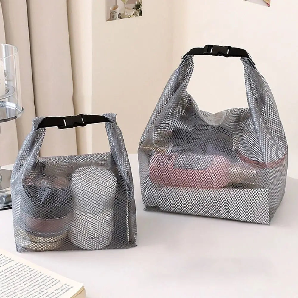 Waterproof shower tote bag