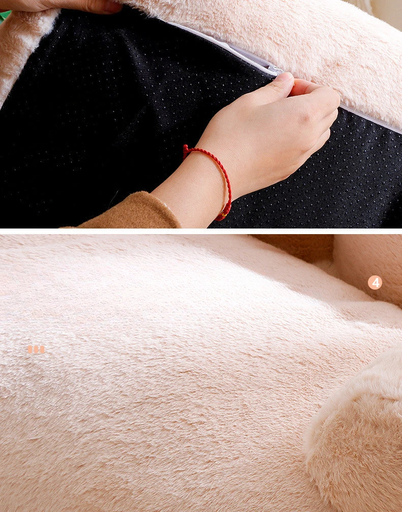 Washable Pet Plush Sofa