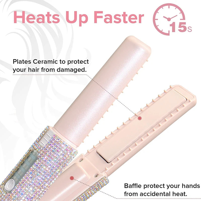 Diamond Rechargeable Hair Straightener