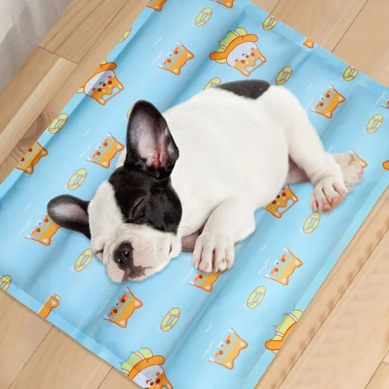 Bite-resistant Cooling Gel Sleeping Pad for Pets
