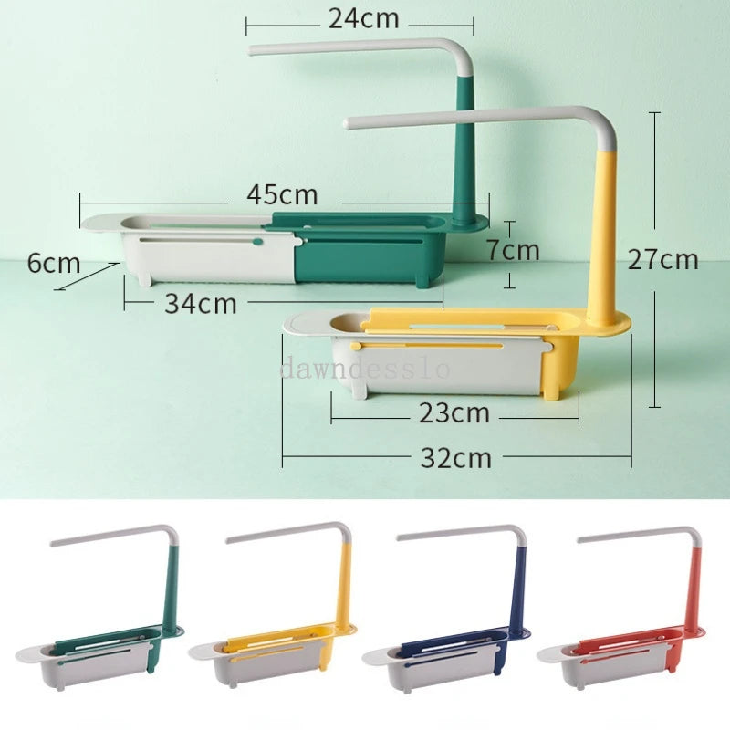 Telescopic Kitchen Sink Accessory Organizer