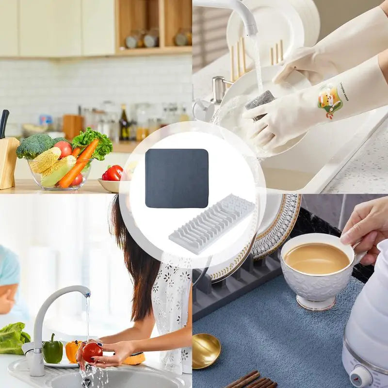 Kitchen Countertop Dish Drying Mat