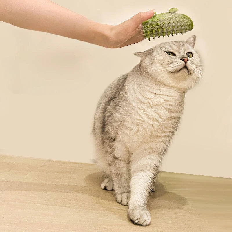 Self-Grooming Cat Scratcher Comb