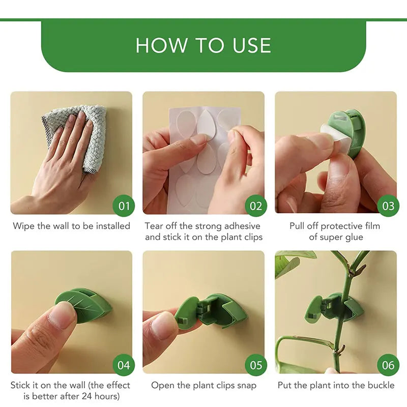 Leaf Shape Self-Adhesive Hook