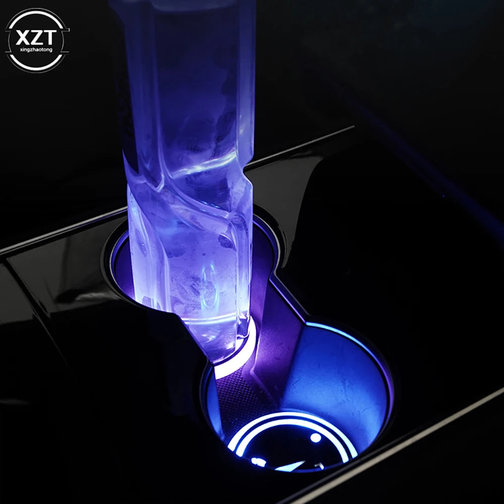 Colorful Cup Holder LED Light-up Coaster