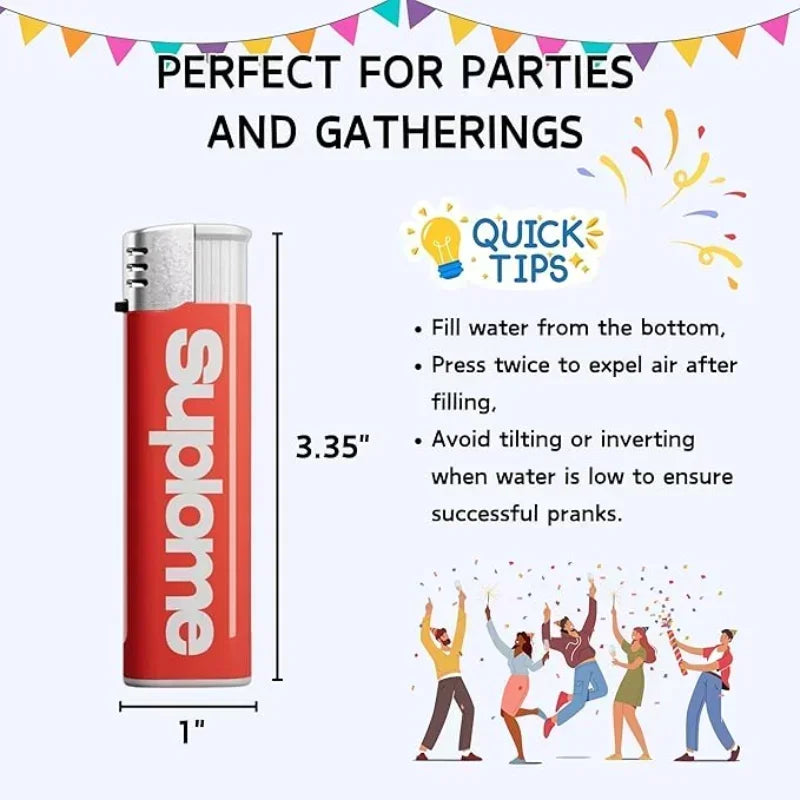 Funny Water Spray Lighter Toy