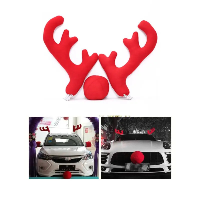Christmas Antler Car Accessory