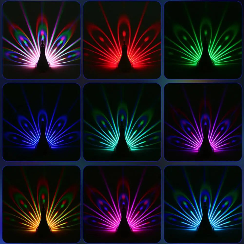 Peacock 9-mode Projector Lamp