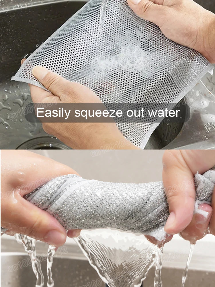 Steel Wire Kitchen Cleaning Rag
