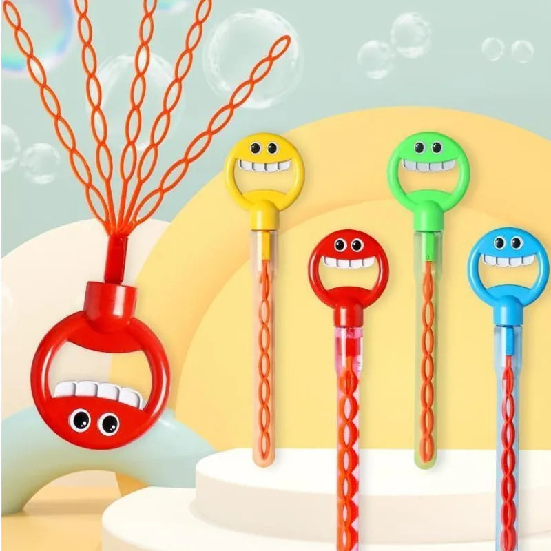 32 Holes Smiley Face Party Bubble Wand