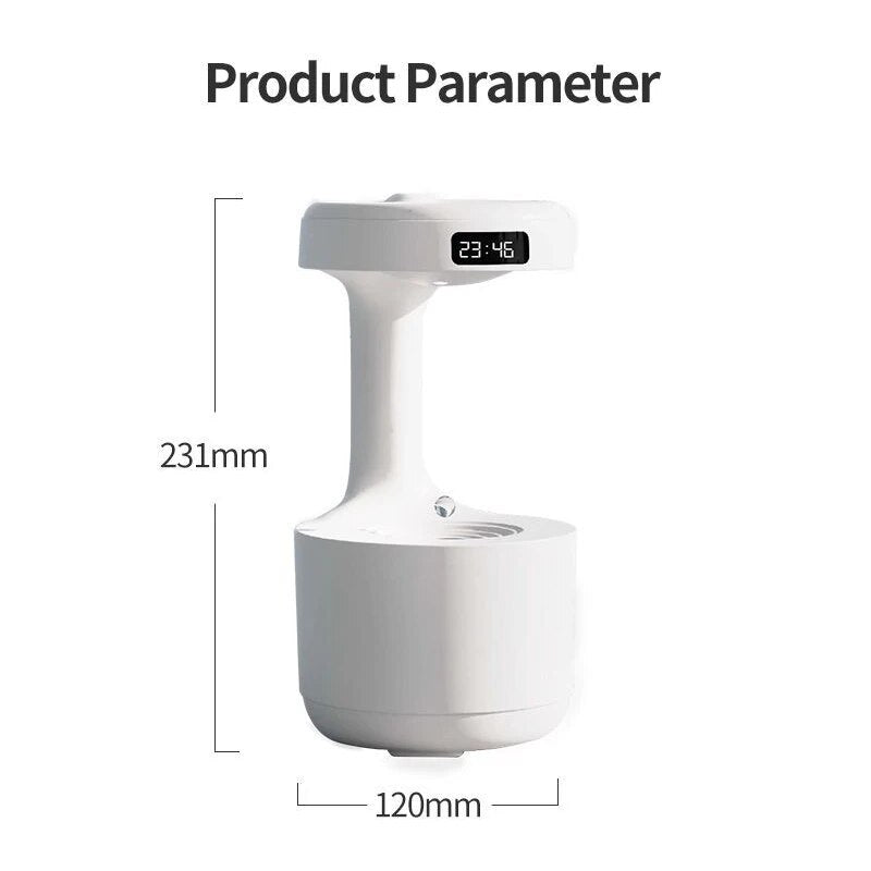 Anti-gravity Water Droplet Humidifier