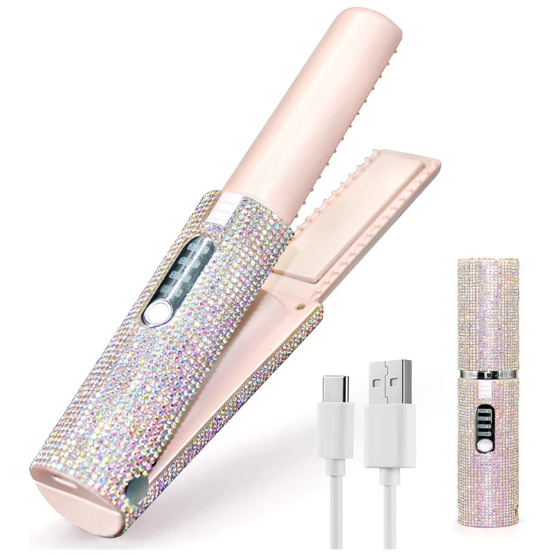 Diamond Rechargeable Hair Straightener