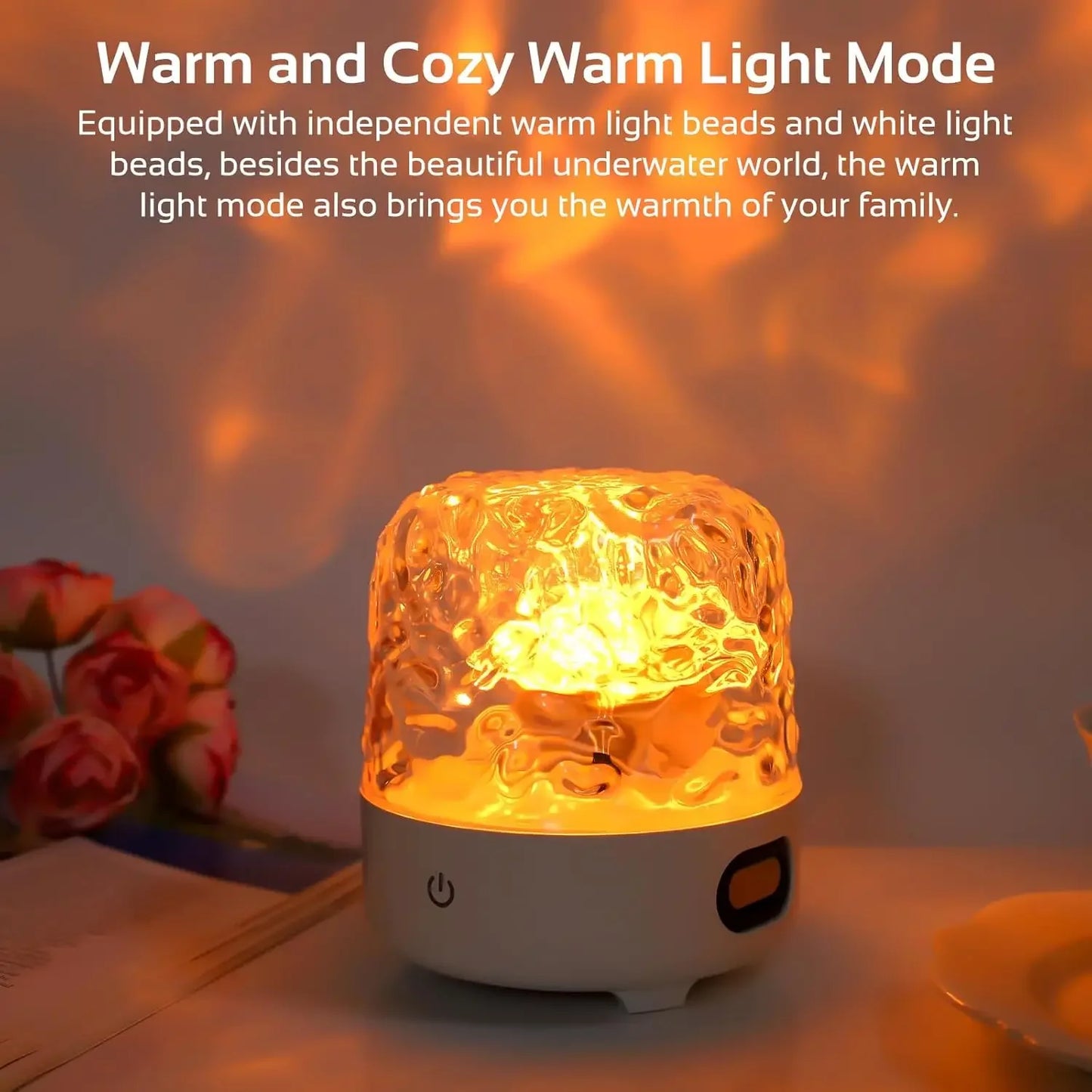 Ocean Wave Bluetooth Speaker & Night Light