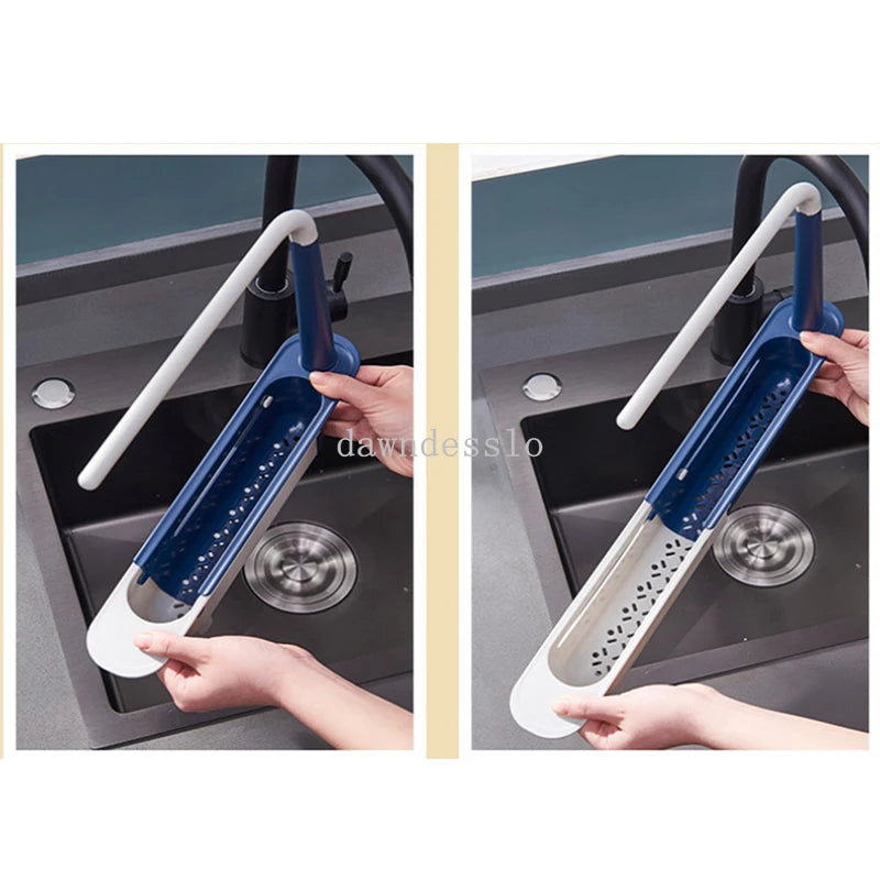 Telescopic Kitchen Sink Accessory Organizer