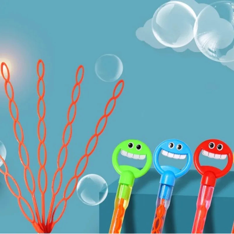 32 Holes Smiley Face Party Bubble Wand