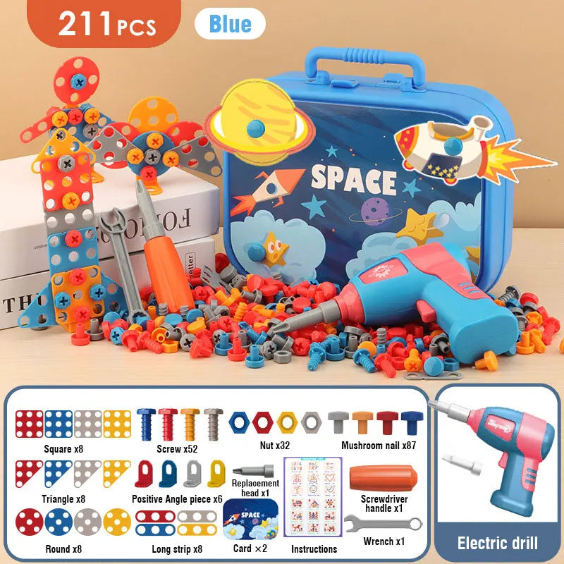 Electric Drill Toys Set