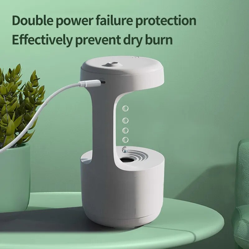 Anti-gravity Water Droplet Humidifier