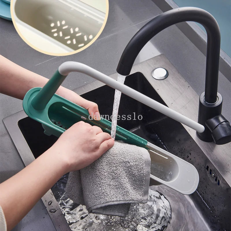 Telescopic Kitchen Sink Accessory Organizer