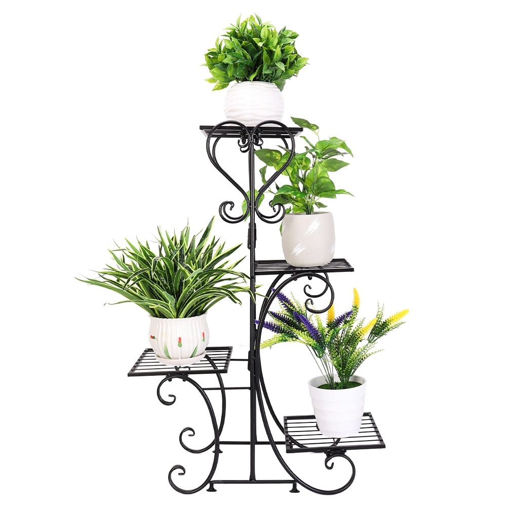 Metal Plant and Flower Stand | Indoor and Outdoor Plant Stand