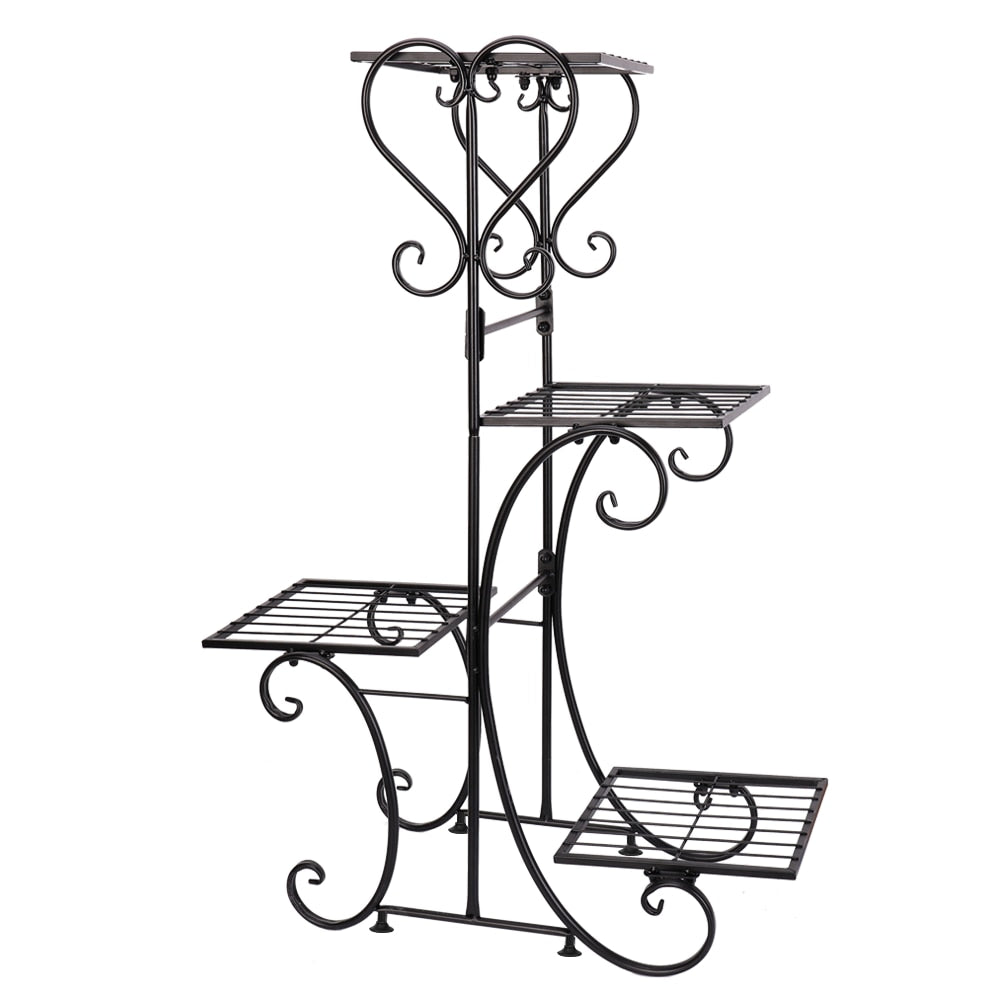 Metal Plant and Flower Stand | Indoor and Outdoor Plant Stand
