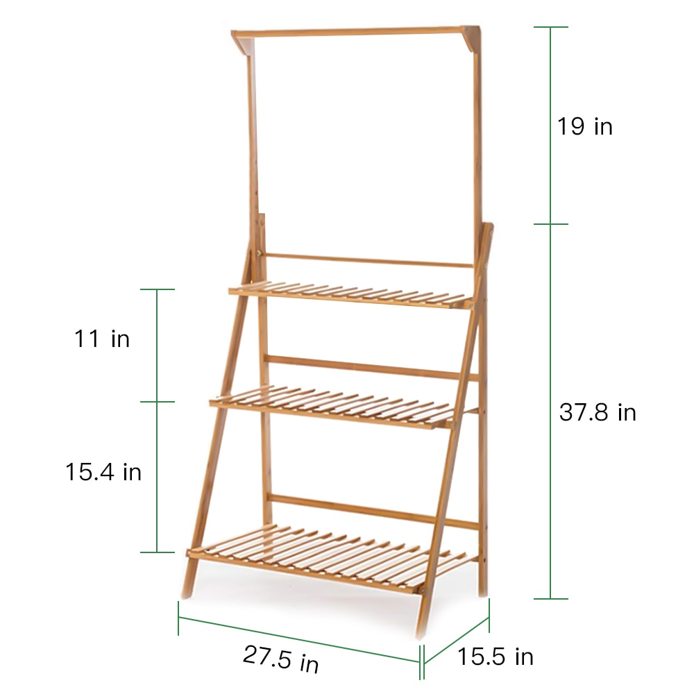 Hanging Plant Stand | Folding Flower Pot Organizer
