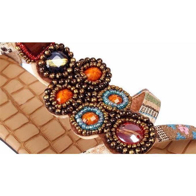 Bohemian Summer Sandals For Women - Vixilly