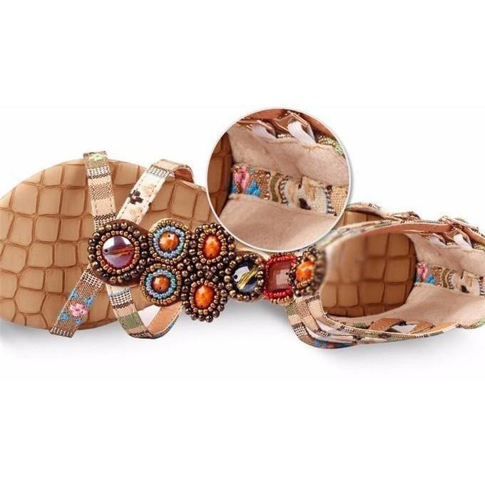 Bohemian Summer Sandals For Women - Vixilly