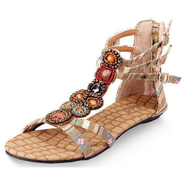 Bohemian Summer Sandals For Women - Vixilly