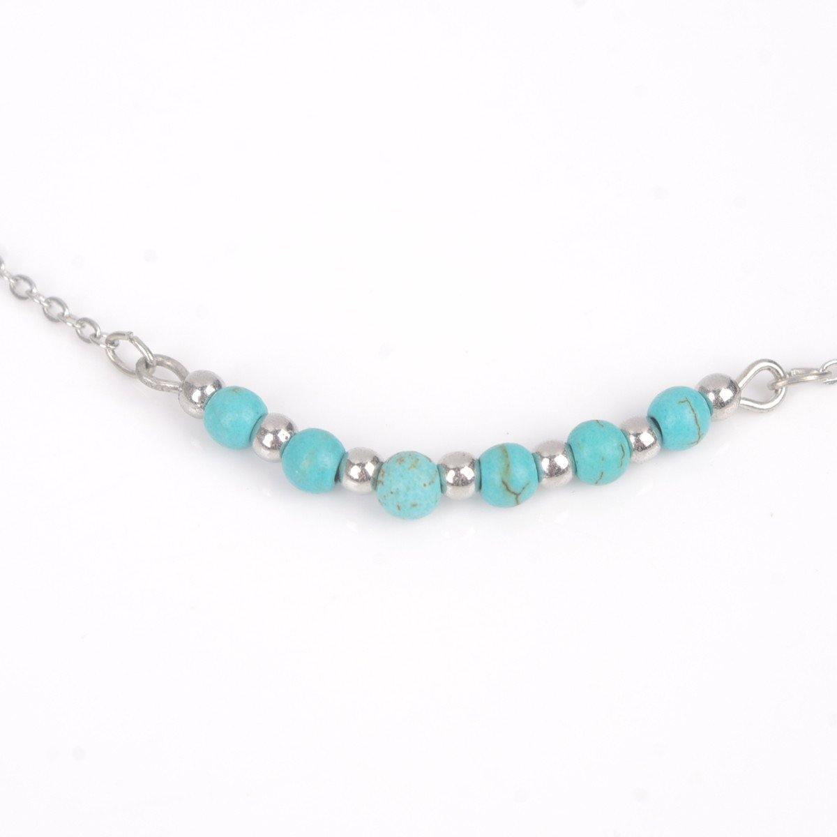 Multi Layer Leaf Chain Bohemian Choker Jewelry - Vixilly