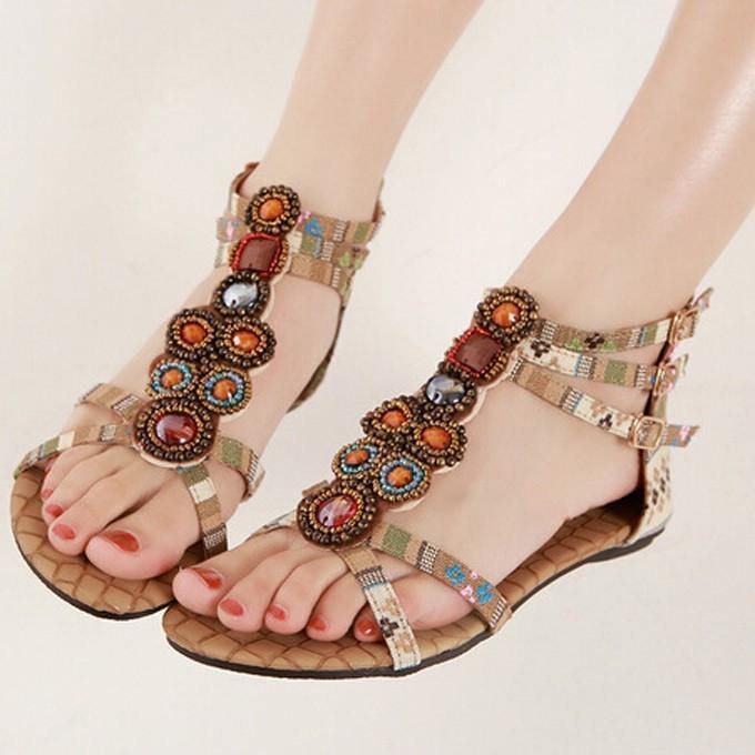 Bohemian Summer Sandals For Women - Vixilly