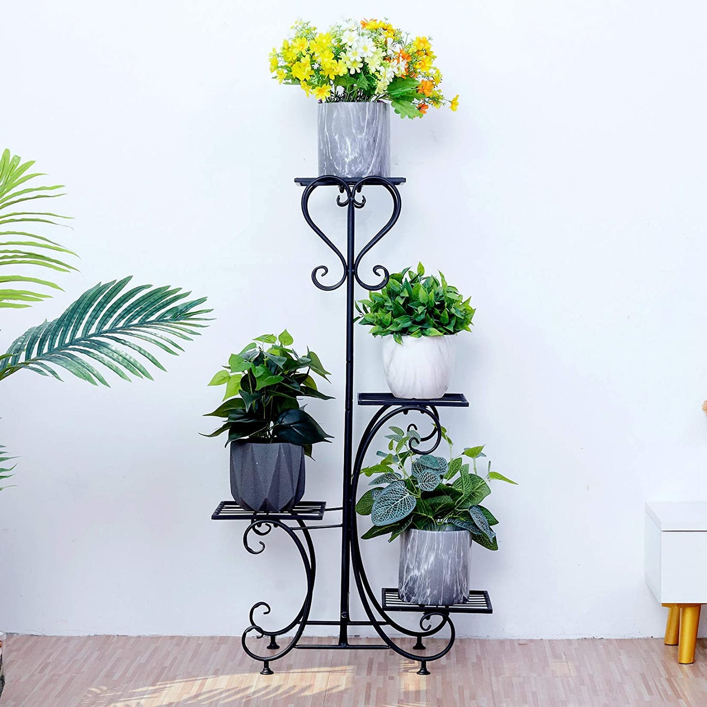 Metal Plant and Flower Stand | Indoor and Outdoor Plant Stand