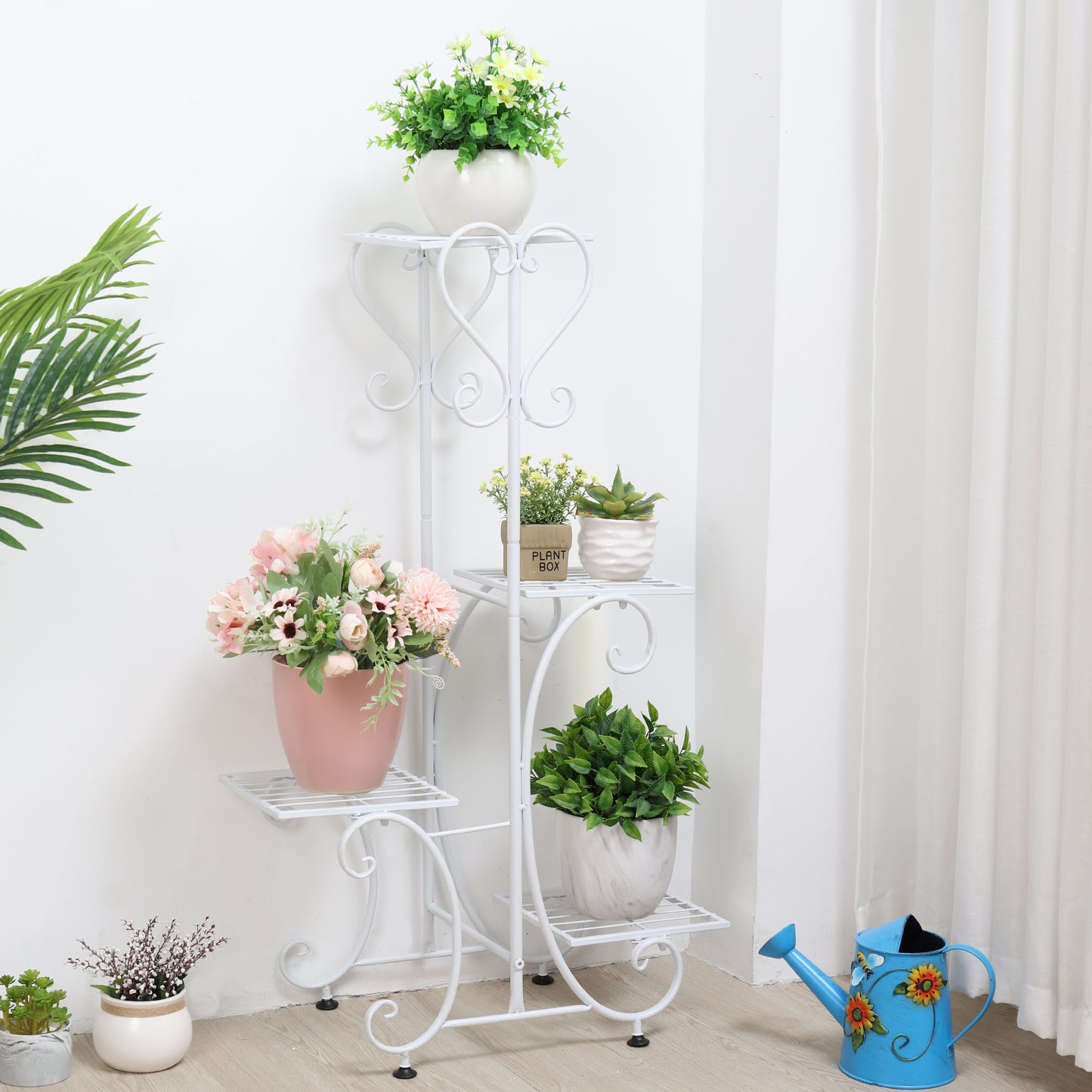 Metal Plant and Flower Stand | Indoor and Outdoor Plant Stand