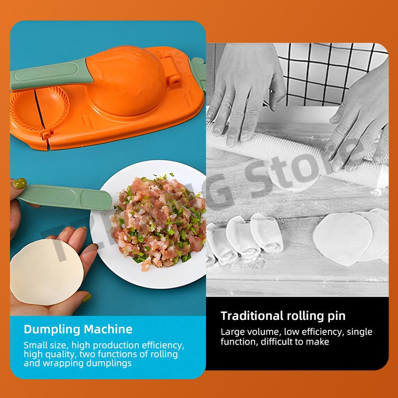3in1 Dough Pressing Dumpling Maker Set