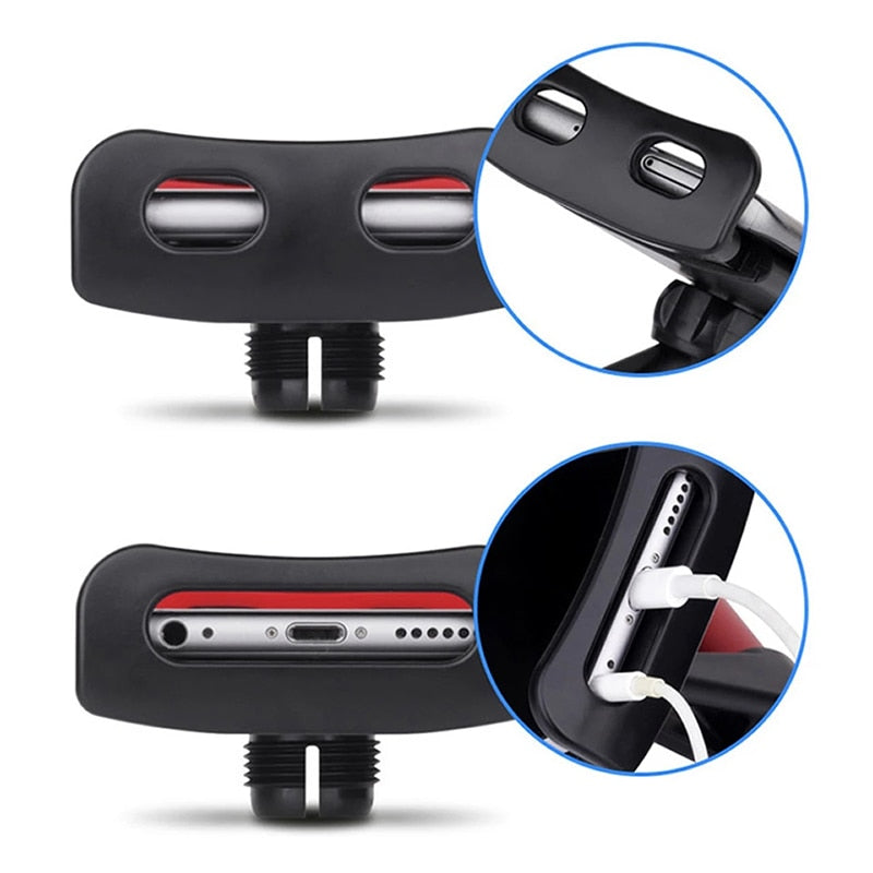 Adjustable Car Back Seat Long Phone Holder