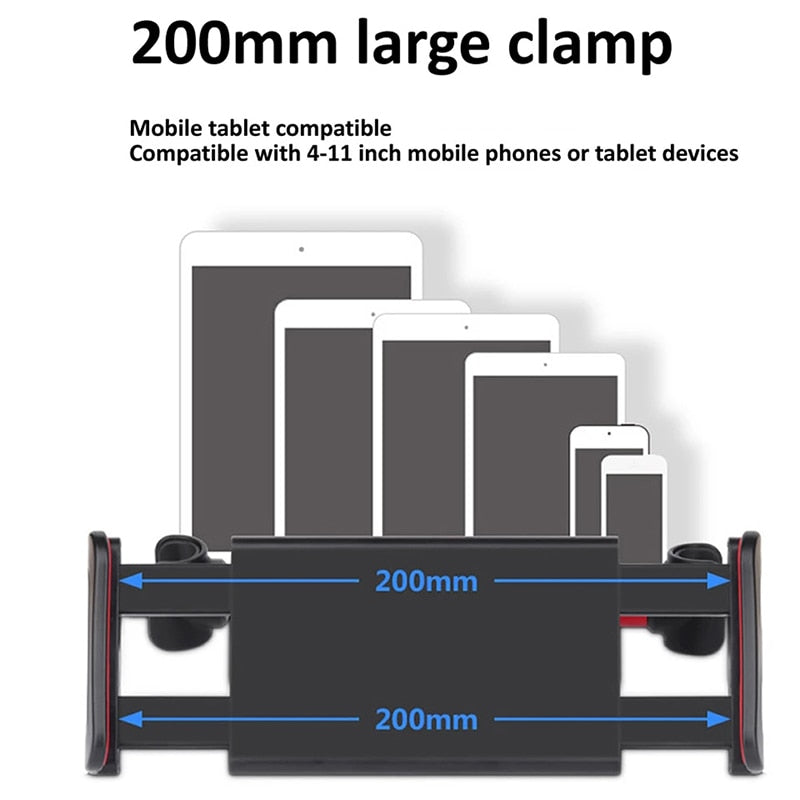 Adjustable Car Back Seat Long Phone Holder