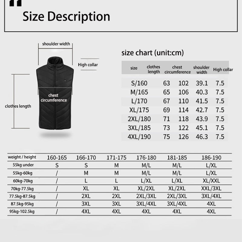 Outdoor Heated Therapy Vest