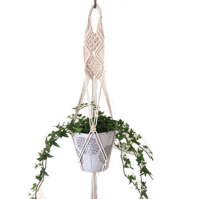 Handmade Macrame Pot Hanger - Vixily