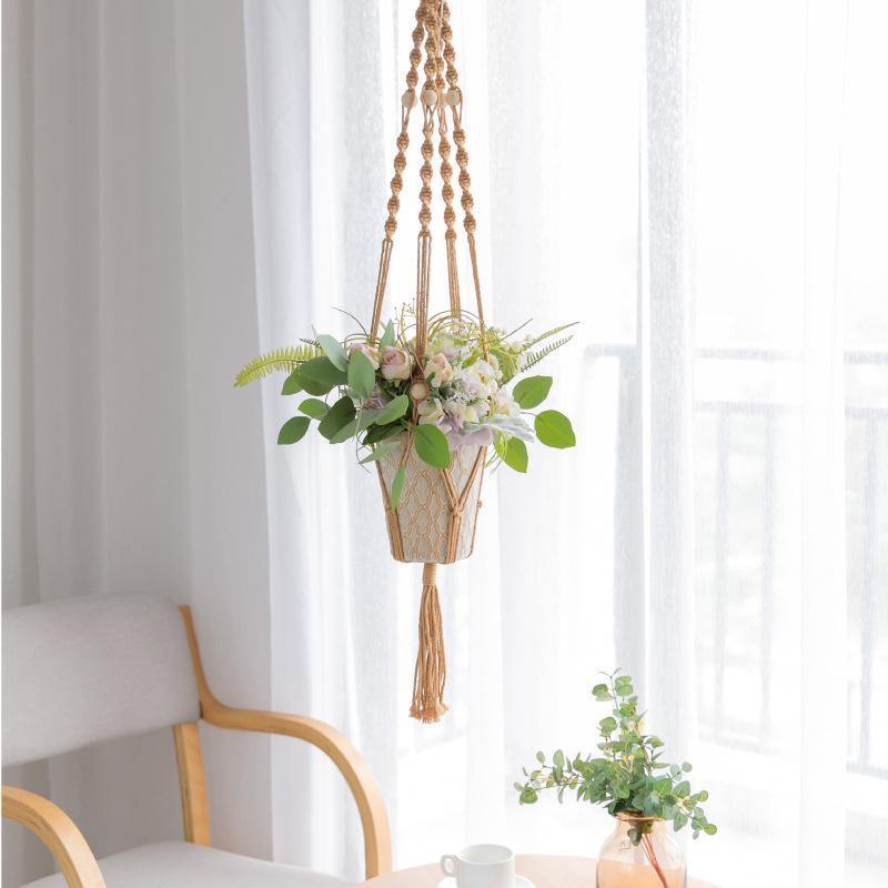 Handmade Macrame Pot Hanger - Vixily